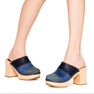 Swedish Hasbeens Color Combo Slip In